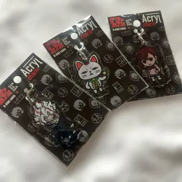 [단다단] 아크릴 참 3개 세트 터보바바아 모모 오카룬