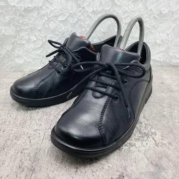 스트로버 천연 가죽 컴포트 슈즈 블랙 23.5cm 외반모지