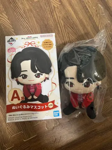 미세스 그린애플 1번 복권 오오모리 모토키 봉제 인형