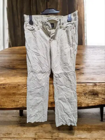 로우라이즈 부츠컷 데님 2A