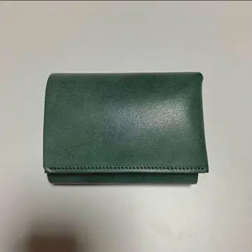 FABRIK 3단 폴더형 지갑 그린