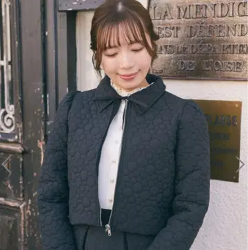 미키 퀼팅 블루종 Areeam