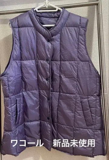 와코루 퍼플 다운 베스트