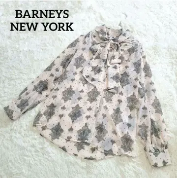 새상품급 바니스뉴욕 보타이 블라우스 쉬폰 긴팔