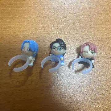 미세스 그린애플 반지 마스코트 3개 세트