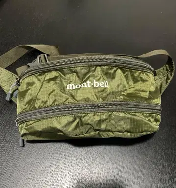 [미사용 새상품] mont-bell 포켓터블 라이트 바나나 파우치