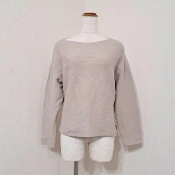 오파크 클립 긴팔 풀오버 니트 그레이지 계열 [ M ]