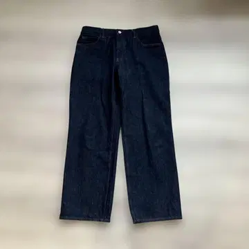 JWA 다크 데님 스트레이트 팬츠