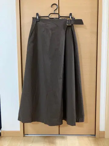 LILASIC 리라시크 스커트 오가닉 코튼 면린넨 미사용 새상품