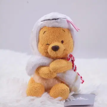 새상품 푸우 봉제 인형 ( S ) 화이트 흰색