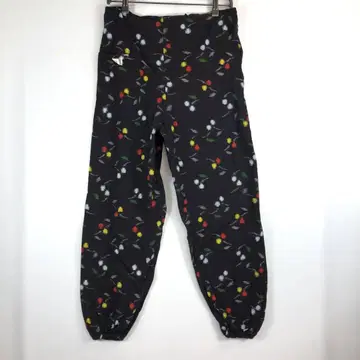 구루메 무명 몸빼 팬츠 쇼와 레트로 앤티크 사이드 지퍼 LL 사이즈