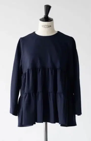 OHGA 마쉬멜로우 상의 네이비