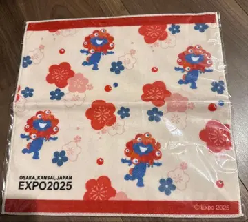 오사카 간사이 박람회 2025 미야쿠미야쿠 손수건 일본풍 패턴 벚꽃
