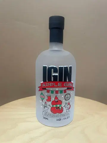 IGIN APPLE GIN 500ML 크리스마스 보틀