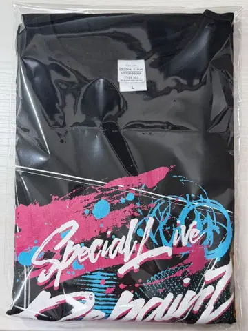 뱅드림 RAS Repaint 특전 빅 실루엣 T셔츠