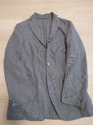 EIDOS 그레이 테일러드 자켓