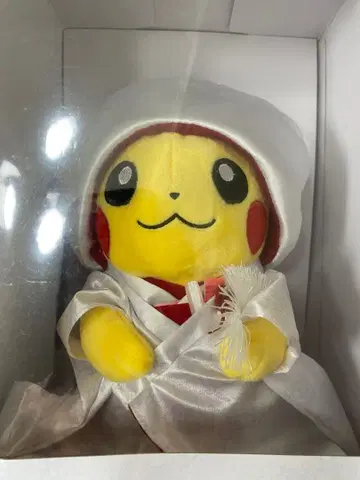 [미개봉 새상품] 포켓몬 센터 피카츄 웨딩 일본 의류 봉제 인형