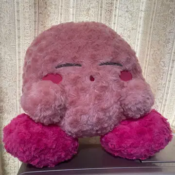 커비 원형 봉제 인형