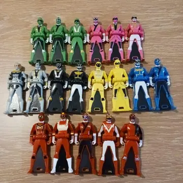 전대 히어로 피규어 세트 19체