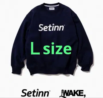 Setinn WAKE SAPPORO EXCLUSIVE 별주 맨투맨 L
