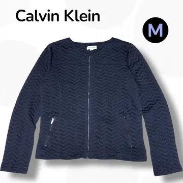 Calvin Klein 퀼팅 자켓 블랙 M