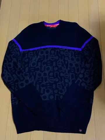 New Balance 니트 스웨터 블랙 사이즈 6