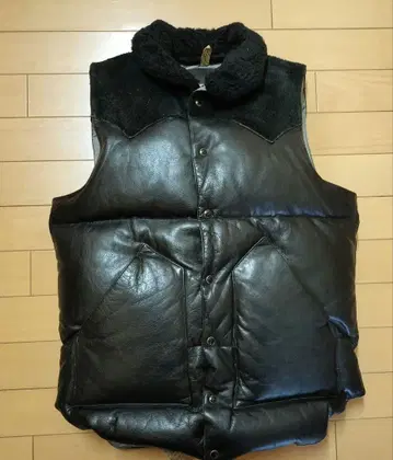 [ 상태 양호 ] 록키 마운틴 올 가죽 다운 베스트 38