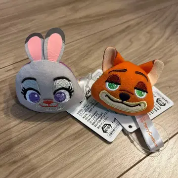 주토피아2 닉 주디 머리끈 세트