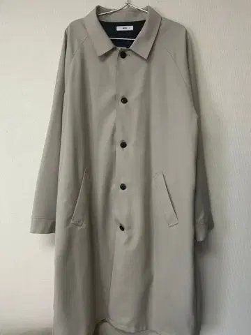 베이지 스텐카라 코트 사이즈 L
