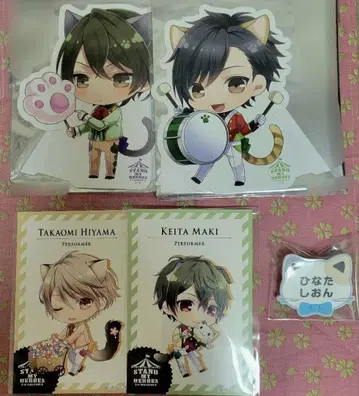 스타마이 포스카 스탠드 난자타운 콜라보 시온 나츠키 마코토 타카미 케이타