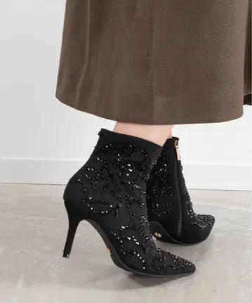 RANDA 비쥬 숏부츠