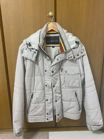 HYDROGEN 후드 부착 다운 자켓 M 사이즈