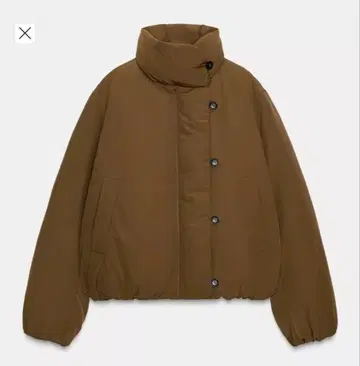 ZARA 패딩 자켓 초콜릿
