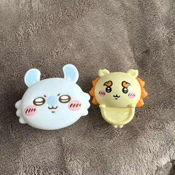 토끼와 라이온의 캐릭터 굿즈 세트