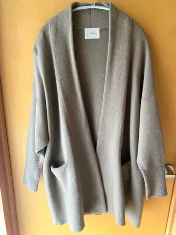 [ 이엔에이 베이지 롱 가디건 ]