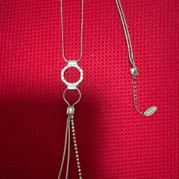 트랜스워크 스톤 부착 목걸이