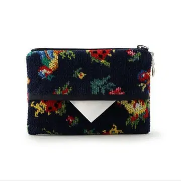 택 포함 새상품 페이러 하이디 티슈 파우치 네이비