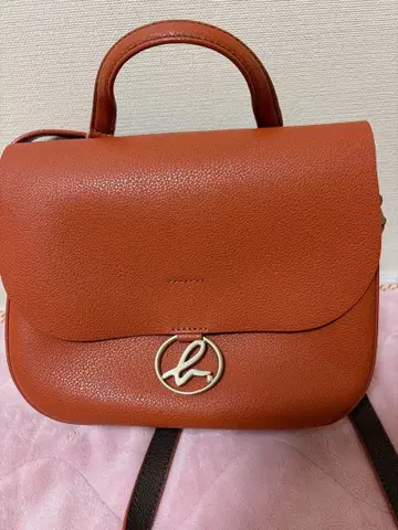 에네스베 오렌지 숄더백