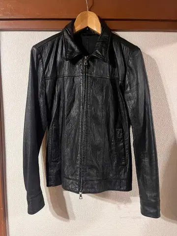 연말 SALE! NO ID 싱글 가죽 자켓