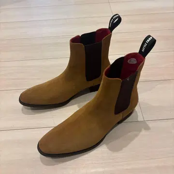 RATTLE TRAP 사이드 고어 부츠 M 베이지