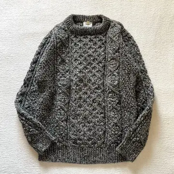 새상품급 보너 오브 아일랜드 아란 피셔맨 니트 M