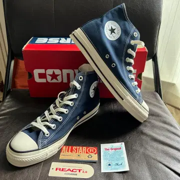 CONVERSE ALL STAR REACT 2.0 네이비 하이컷