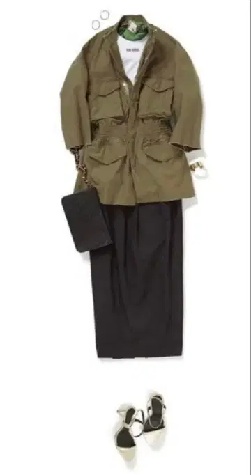 THIRD MAGAZINE 서드매거진 밀리터리 자켓