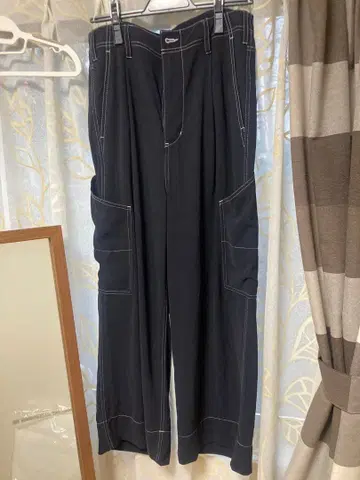 스티치 와이드 팬츠 HARE