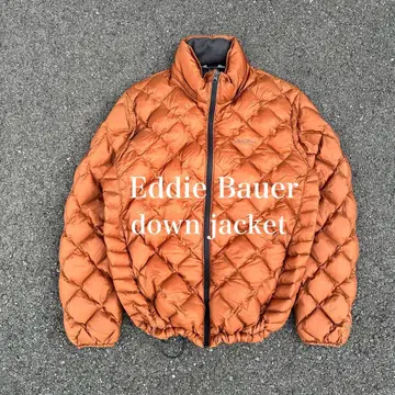 [초인기] Eddie Bauer 다운 자켓 자수 구제 의류 품절 모델