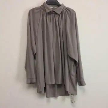 모카색 긴팔 블라우스 사이즈 38