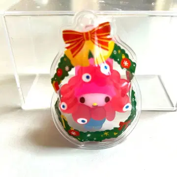 크리스마스 케이스 포함 클리어 마이멜로디 산리오 변신 마스코트 키링