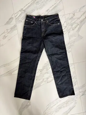 EDWIN 503 다크 데님 스트레이트 팬츠