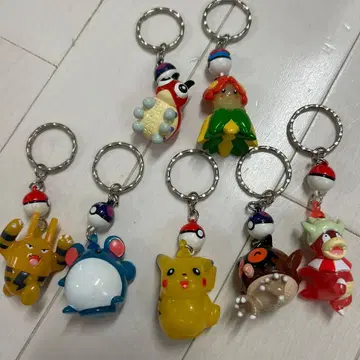 포켓몬 소프트 키링 7세트 헤이세이