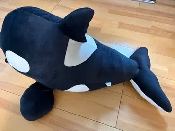 스마 시월드 범고래 복권 범고래 봉제 인형 1등 전체 길이 약 70cm